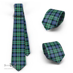 ScotsTee Shop Scottish Rose Hunting Ancient Tartan Tie Plaid Necktie