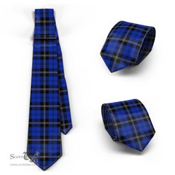 ScotsTee Shop Scottish Swan Tartan Tie Plaid Necktie