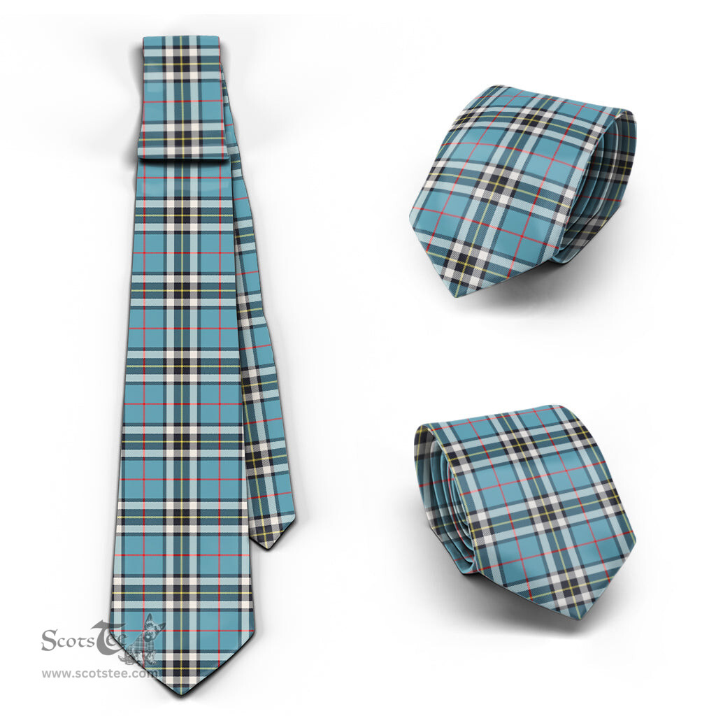 ScotsTee Shop Scottish Thomson Tartan Tie Plaid Necktie