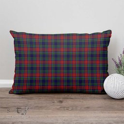 ScotsTee Shop Scottish Allison Red Clan Tartan Pillow/ Pillow Cover Tartan Accessories for Home