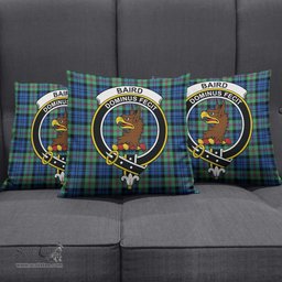 ScotsTee Shop Scottish Baird Ancient Clan Crest Tartan Pillow/ Pillow Cover Tartan Accessories for Home