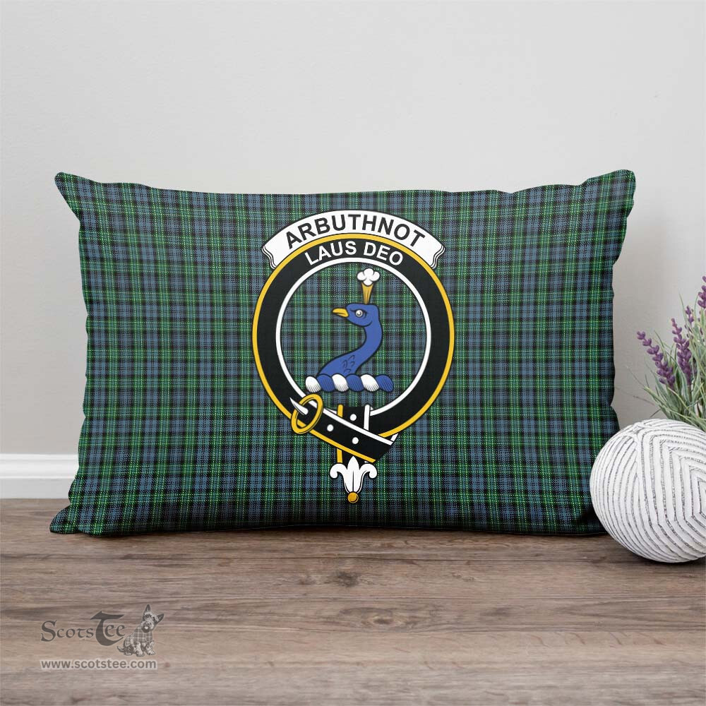 ScotsTee Shop Scottish Arbuthnot Clan Crest Tartan Pillow/ Pillow Cover Tartan Accessories for Home