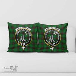 ScotsTee Shop Scottish Anstruther Clan Crest Tartan Pillow/ Pillow Cover Tartan Accessories for Home