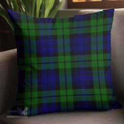 ScotsTee Shop Scottish Bannatyne Clan Tartan Pillow/ Pillow Cover Tartan Accessories for Home