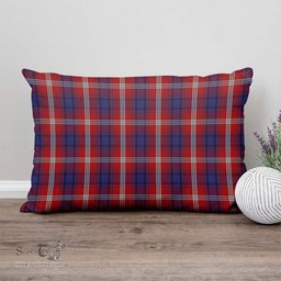 ScotsTee Shop Scottish Ainslie Clan Tartan Pillow/ Pillow Cover Tartan Accessories for Home