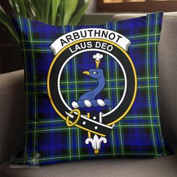ScotsTee Shop Scottish Arbuthnot Modern Clan Crest Tartan Pillow/ Pillow Cover Tartan Accessories for Home
