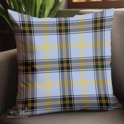 ScotsTee Shop Scottish Bell Clan Tartan Pillow/ Pillow Cover Tartan Accessories for Home