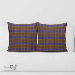 ScotsTee Shop Scottish Balfour Modern Clan Tartan Pillow/ Pillow Cover Tartan Accessories for Home