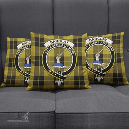 ScotsTee Shop Scottish Barclay Dress Clan Crest Tartan Pillow/ Pillow Cover Tartan Accessories for Home