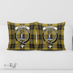 ScotsTee Shop Scottish Barclay Dress Clan Crest Tartan Pillow/ Pillow Cover Tartan Accessories for Home