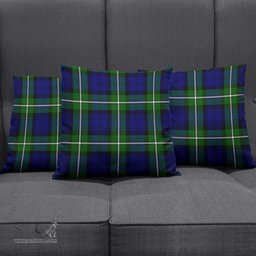 ScotsTee Shop Scottish Bannerman Clan Tartan Pillow/ Pillow Cover Tartan Accessories for Home