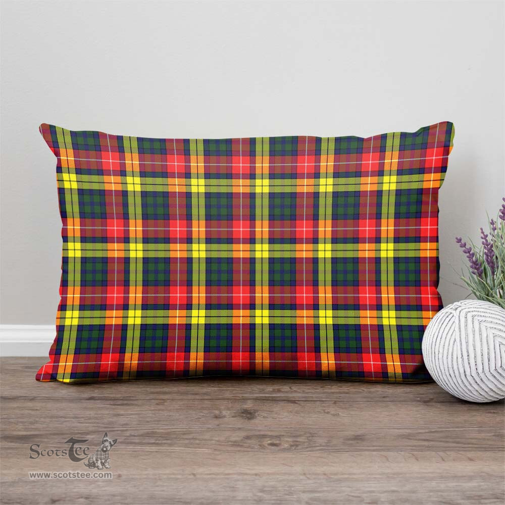 ScotsTee Shop Scottish Buchanan Modern Clan Tartan Pillow/ Pillow Cover Tartan Accessories for Home