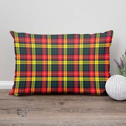 ScotsTee Shop Scottish Buchanan Modern Clan Tartan Pillow/ Pillow Cover Tartan Accessories for Home