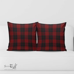 ScotsTee Shop Scottish Cameron Black and Red Clan Tartan Pillow/ Pillow Cover Tartan Accessories for Home