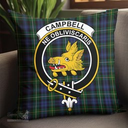 ScotsTee Shop Scottish Campbell of Argyll #01 Clan Crest Tartan Pillow/ Pillow Cover Tartan Accessories for Home