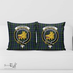 ScotsTee Shop Scottish Campbell of Argyll #01 Clan Crest Tartan Pillow/ Pillow Cover Tartan Accessories for Home