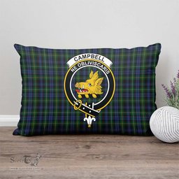 ScotsTee Shop Scottish Campbell of Argyll #01 Clan Crest Tartan Pillow/ Pillow Cover Tartan Accessories for Home