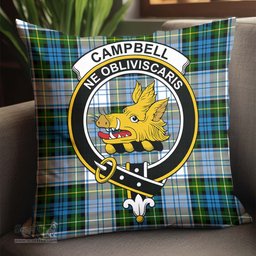 ScotsTee Shop Scottish Campbell Dress Clan Crest Tartan Pillow/ Pillow Cover Tartan Accessories for Home