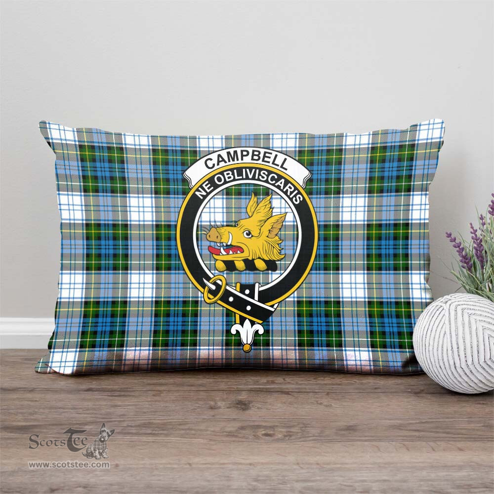 ScotsTee Shop Scottish Campbell Dress Clan Crest Tartan Pillow/ Pillow Cover Tartan Accessories for Home