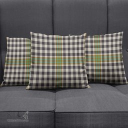 ScotsTee Shop Scottish Burns Check Clan Tartan Pillow/ Pillow Cover Tartan Accessories for Home