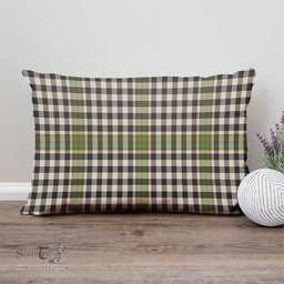 ScotsTee Shop Scottish Burns Check Clan Tartan Pillow/ Pillow Cover Tartan Accessories for Home
