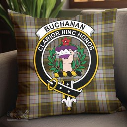 ScotsTee Shop Scottish Buchanan Dress Clan Crest Tartan Pillow/ Pillow Cover Tartan Accessories for Home
