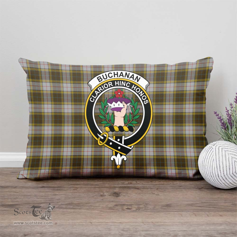 ScotsTee Shop Scottish Buchanan Dress Clan Crest Tartan Pillow/ Pillow Cover Tartan Accessories for Home