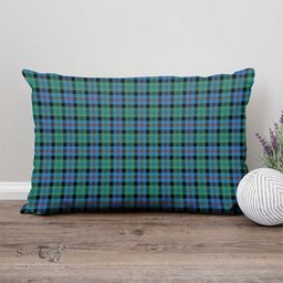 ScotsTee Shop Scottish Campbell of Cawdor Ancient Clan Tartan Pillow/ Pillow Cover Tartan Accessories for Home