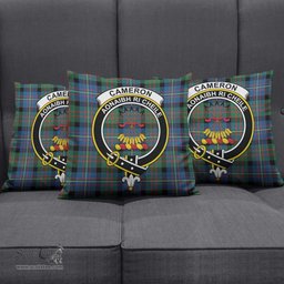 ScotsTee Shop Scottish Cameron of Erracht Ancient Clan Crest Tartan Pillow/ Pillow Cover Tartan Accessories for Home