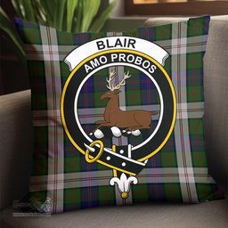 ScotsTee Shop Scottish Blair Dress Clan Crest Tartan Pillow/ Pillow Cover Tartan Accessories for Home