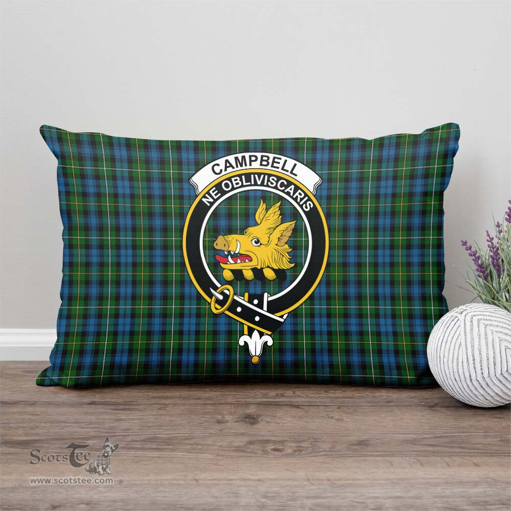 ScotsTee Shop Scottish Campbell of Argyll #02 Clan Crest Tartan Pillow/ Pillow Cover Tartan Accessories for Home
