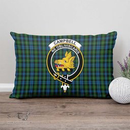 ScotsTee Shop Scottish Campbell of Argyll #02 Clan Crest Tartan Pillow/ Pillow Cover Tartan Accessories for Home