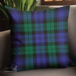 ScotsTee Shop Scottish Black Watch Modern Clan Tartan Pillow/ Pillow Cover Tartan Accessories for Home