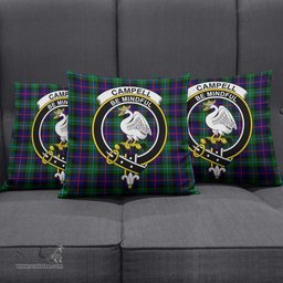 ScotsTee Shop Scottish Campbell of Cawdor Modern Clan Crest Tartan Pillow/ Pillow Cover Tartan Accessories for Home