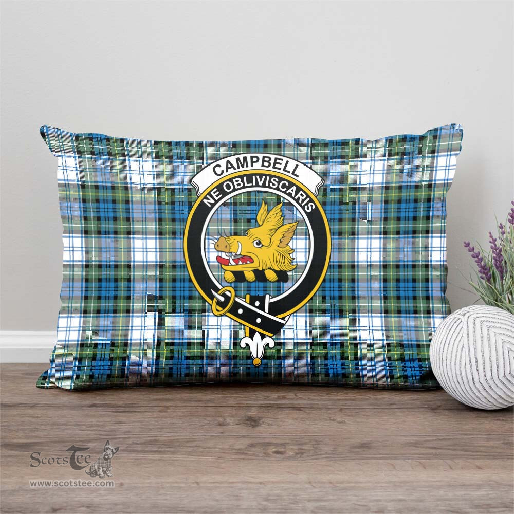 ScotsTee Shop Scottish Campbell Dress Ancient Clan Crest Tartan Pillow/ Pillow Cover Tartan Accessories for Home