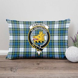 ScotsTee Shop Scottish Campbell Dress Ancient Clan Crest Tartan Pillow/ Pillow Cover Tartan Accessories for Home