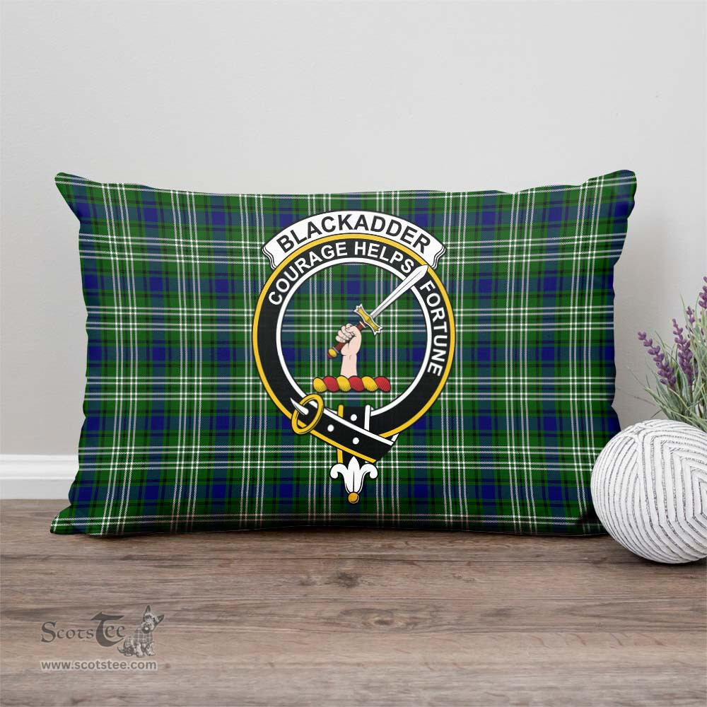 ScotsTee Shop Scottish Blackadder Clan Crest Tartan Pillow/ Pillow Cover Tartan Accessories for Home