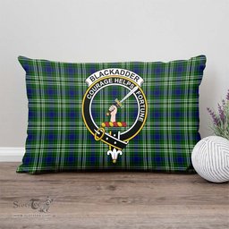 ScotsTee Shop Scottish Blackadder Clan Crest Tartan Pillow/ Pillow Cover Tartan Accessories for Home