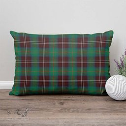 ScotsTee Shop Scottish Chisholm Hunting Ancient Clan Tartan Pillow/ Pillow Cover Tartan Accessories for Home