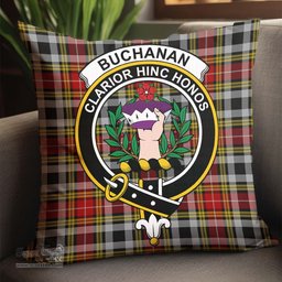 ScotsTee Shop Scottish Buchanan Old Dress Clan Crest Tartan Pillow/ Pillow Cover Tartan Accessories for Home
