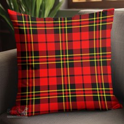 ScotsTee Shop Scottish Brodie Modern Clan Tartan Pillow/ Pillow Cover Tartan Accessories for Home