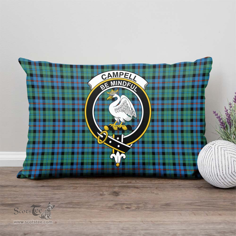 ScotsTee Shop Scottish Campbell of Cawdor Ancient Clan Crest Tartan Pillow/ Pillow Cover Tartan Accessories for Home