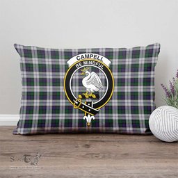ScotsTee Shop Scottish Campbell of Cawdor Dress Clan Crest Tartan Pillow/ Pillow Cover Tartan Accessories for Home