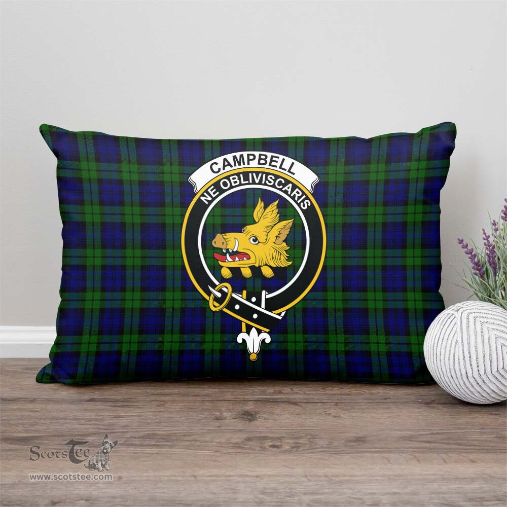 ScotsTee Shop Scottish Campbell Modern Clan Crest Tartan Pillow/ Pillow Cover Tartan Accessories for Home