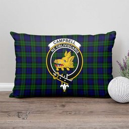 ScotsTee Shop Scottish Campbell Modern Clan Crest Tartan Pillow/ Pillow Cover Tartan Accessories for Home