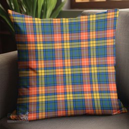 ScotsTee Shop Scottish Buchanan Ancient Clan Tartan Pillow/ Pillow Cover Tartan Accessories for Home