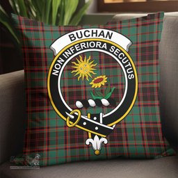 ScotsTee Shop Scottish Buchan Ancient Clan Crest Tartan Pillow/ Pillow Cover Tartan Accessories for Home