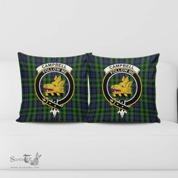 ScotsTee Shop Scottish Campbell of Breadalbane Clan Crest Tartan Pillow/ Pillow Cover Tartan Accessories for Home