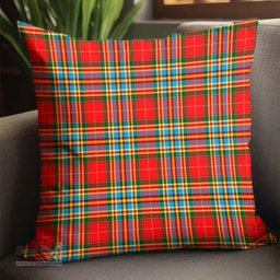 ScotsTee Shop Scottish Chattan Clan Tartan Pillow/ Pillow Cover Tartan Accessories for Home