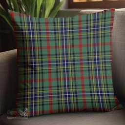 ScotsTee Shop Scottish Bisset Clan Tartan Pillow/ Pillow Cover Tartan Accessories for Home